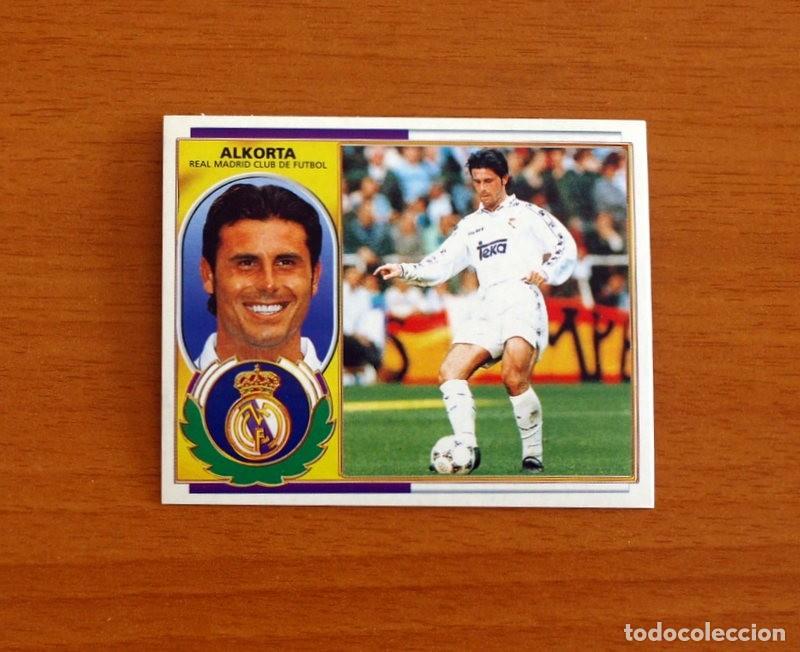 Cromos de F&uacute;tbol: Real Madrid - Alkorta - Ediciones Este Liga 1996-1997, 96-97 - Nunca Pegado