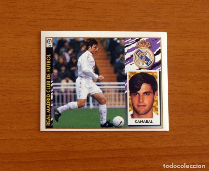 Cromos de F&uacute;tbol: Real Madrid - Canabal - Coloca - Ediciones Este Liga 1997-1998, 97-98 - Nunca pegado