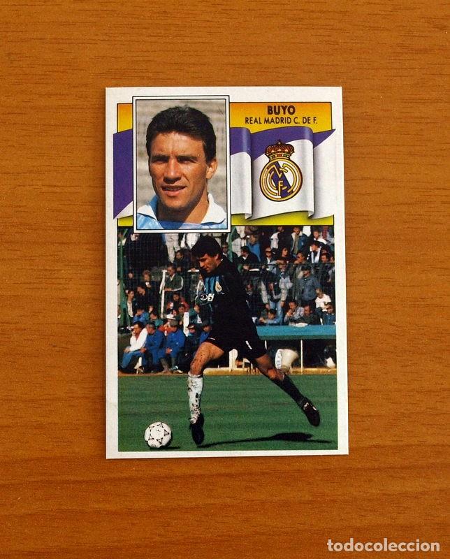 Cromos de F&uacute;tbol: Real Madrid - Buyo - Ediciones Este Liga 1990-1991, 90-91 - Nunca pegado