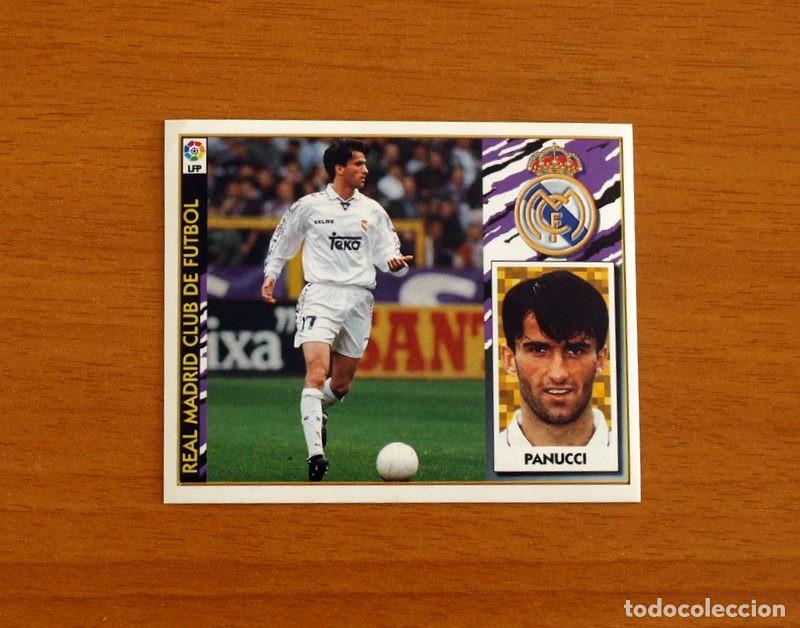 Cromos de F&uacute;tbol: Real Madrid - Panucci - Ediciones Este Liga 1997-1998, 97-98 - Nunca pegado