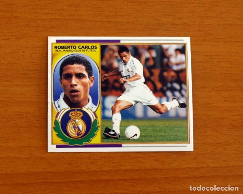Cromos de F&uacute;tbol: Real Madrid - Roberto Carlos - Versi&oacute;n - Ediciones Este Liga 1996-1997, 96-97 - Nunca Pegado