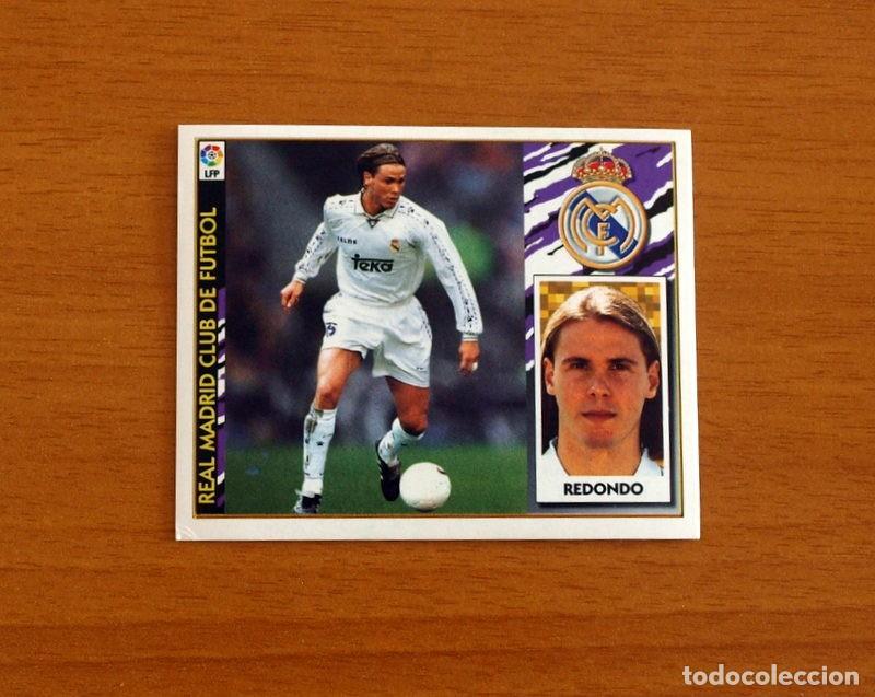 Cromos de F&uacute;tbol: Real Madrid - Redondo - Ediciones Este Liga 1997-1998, 97-98 - Nunca Pegado