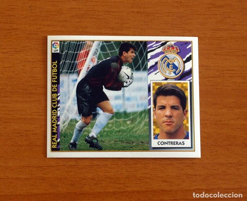 Cromos de F&uacute;tbol: Real Madrid - Contreras - Coloca - Ediciones Este Liga 1997-1998, 97-98 - Nunca pegado