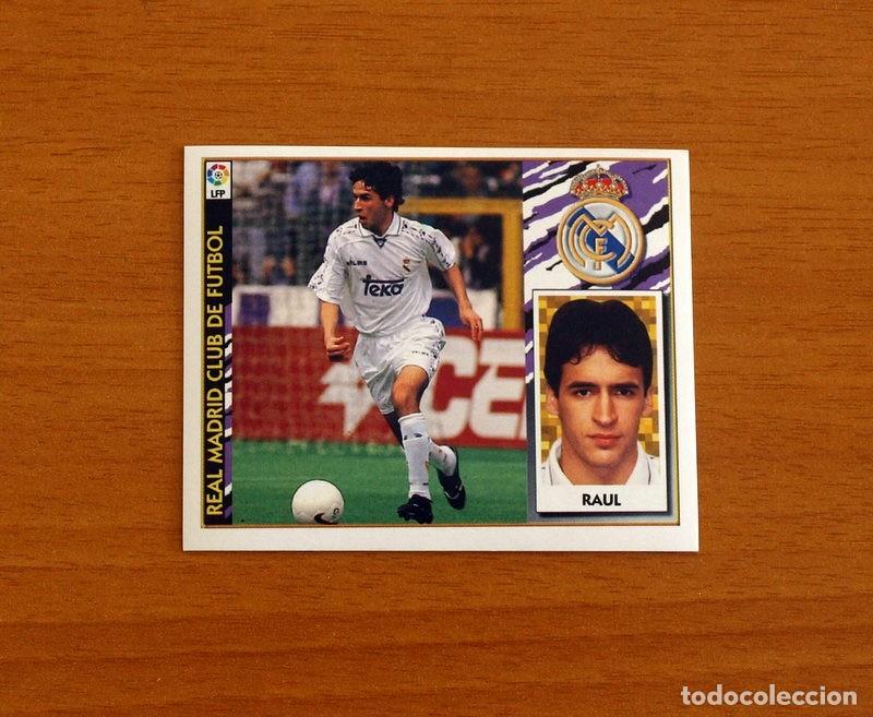 Cromos de F&uacute;tbol: Real Madrid - Ra&uacute;l - Ediciones Este Liga 1997-1998, 97-98 - Nunca Pegado