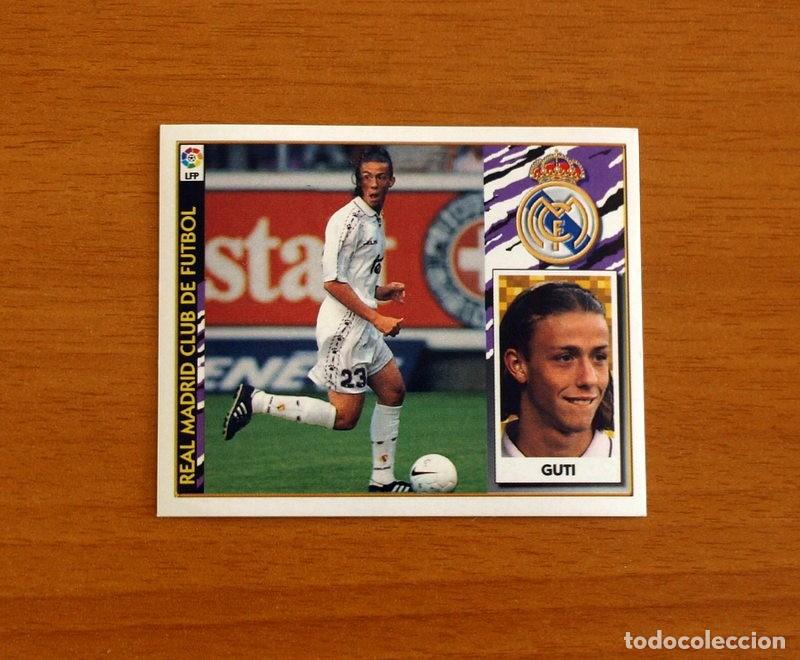 Cromos de F&uacute;tbol: Real Madrid - Guti - Ediciones Este Liga 1997-1998, 97-98 - Nunca Pegado