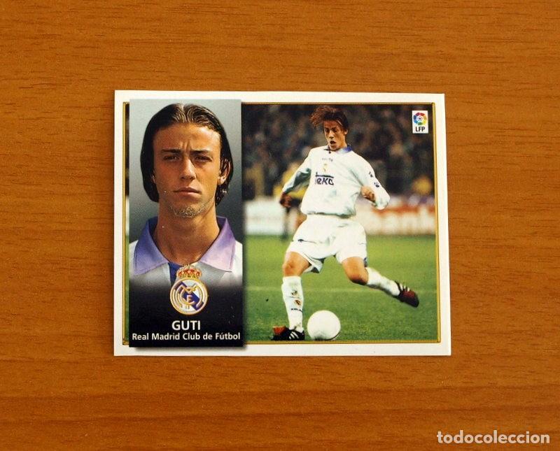 Cromos de F&uacute;tbol: Real Madrid - Guti - Ediciones Este Liga 1998-1999, 98-99 - Nunca Pegado