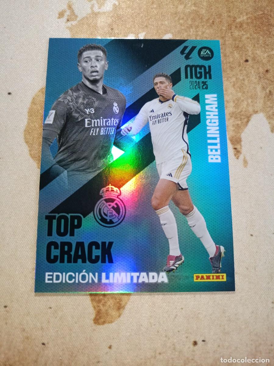 Cromos de f&uacute;tbol: Edici&oacute;n limitada Top Crack BELLINGHAM Megacracks 2024-25
