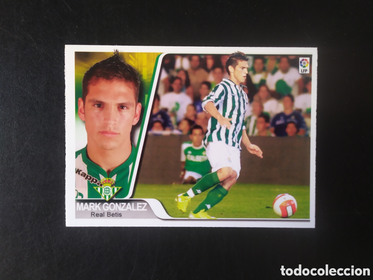 Cromos de F&uacute;tbol: Mundicromo ediciones estadio 2007 2008 07 08 Mark Gonz&aacute;lez n&deg; 281 Real Betis