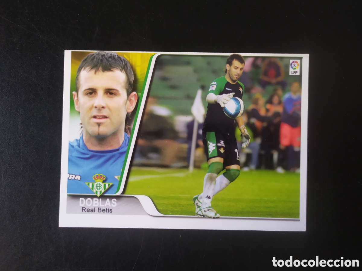 Cromos de F&uacute;tbol: Mundicromo ediciones estadio 2007 2008 07 08 Doblas n&deg; 273 Real Betis