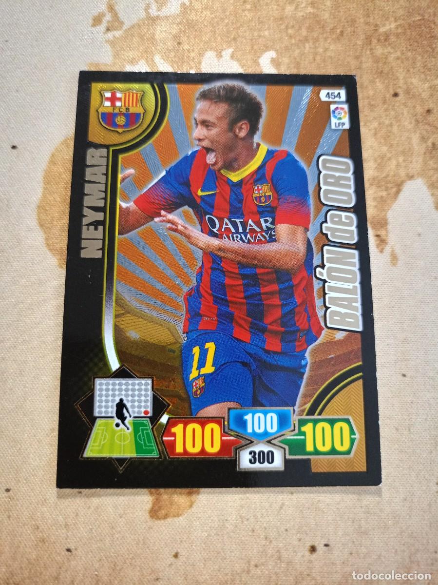 Cromos de F&uacute;tbol: Bal&oacute;n de Oro 454 NEYMAR Adrenalyn 2013-14