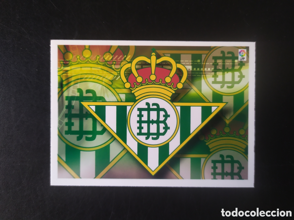 Cromos de F&uacute;tbol: Mundicromo ediciones estadio 2007 2008 07 08 escudo check list edici&oacute;n final n&deg; 271 Real Betis