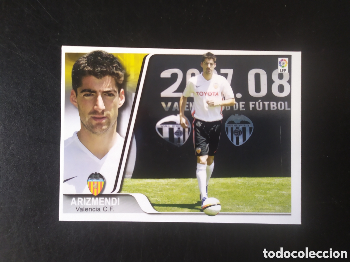 Cromos de F&uacute;tbol: Mundicromo ediciones estadio 2007 2008 07 08 Arizmendi n&deg; 68 Valencia