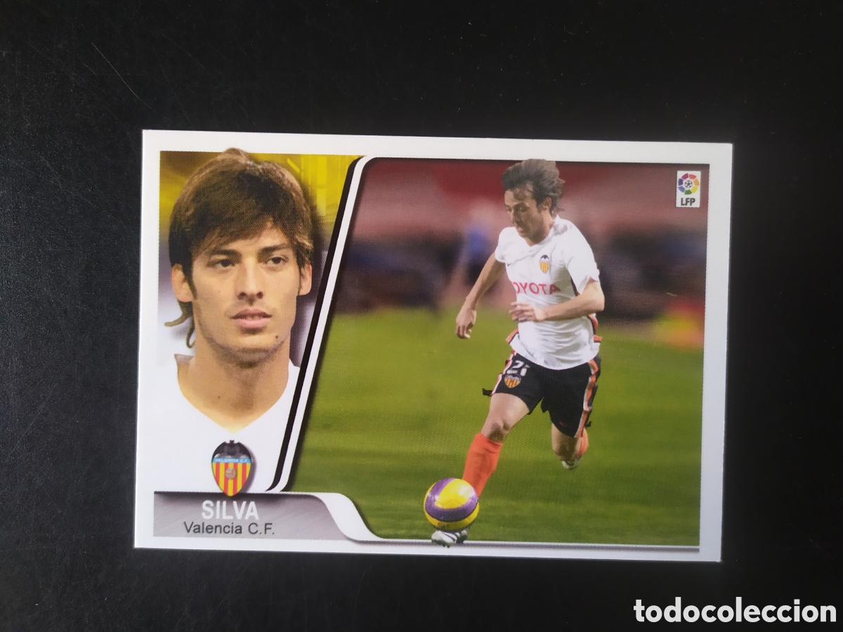 Figurine di Calcio: Mundicromo ediciones estadio 2007 2008 07 08 Silva n&deg; 69 Valencia