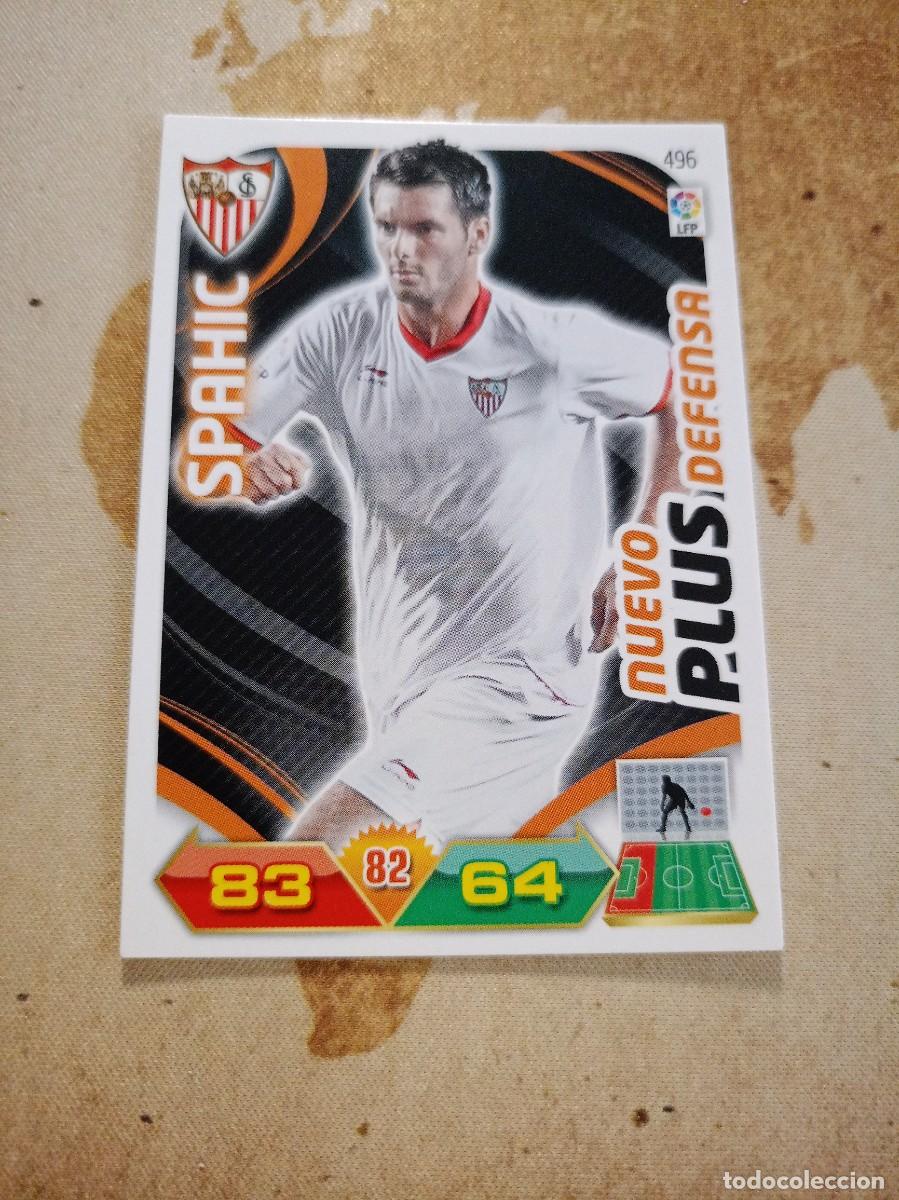 Figurine di Calcio: PLUS Defensa 496 SPAHIC Adrenalyn 2013-14