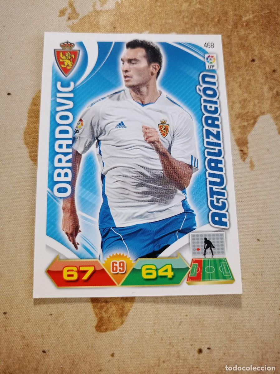 Cromos de F&uacute;tbol: Actualizaci&oacute;n 468 OBRADOVIC Adrenalyn 2013-14