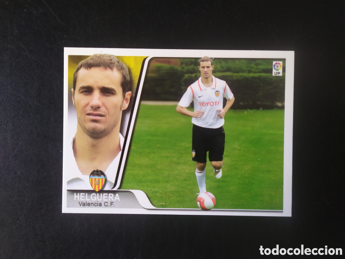 Cromos de F&uacute;tbol: Mundicromo ediciones estadio 2007 2008 07 08 Iv&aacute;n Helguera fichaje n&deg; 364 Valencia