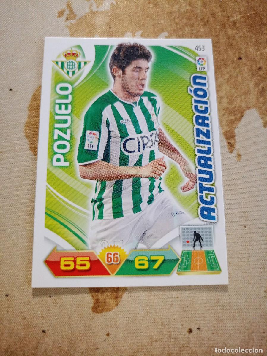 Cromos de F&uacute;tbol: Actualizaci&oacute;n 453 POZUELO Adrenalyn 2013-14