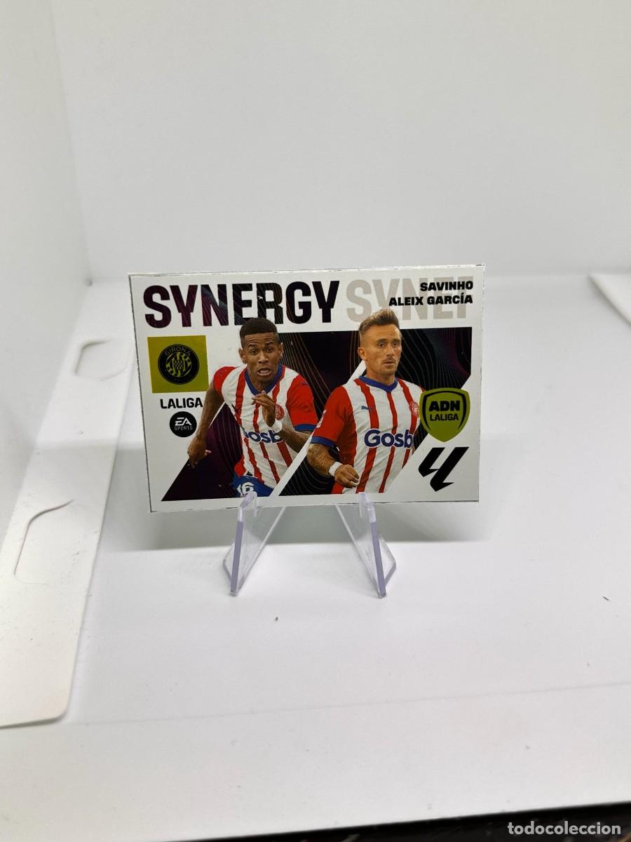 Figurine di Calcio: Savinho Aleix Garcia Girona Panini Liga Este Hand Cut Sinergy ADN 2023 24