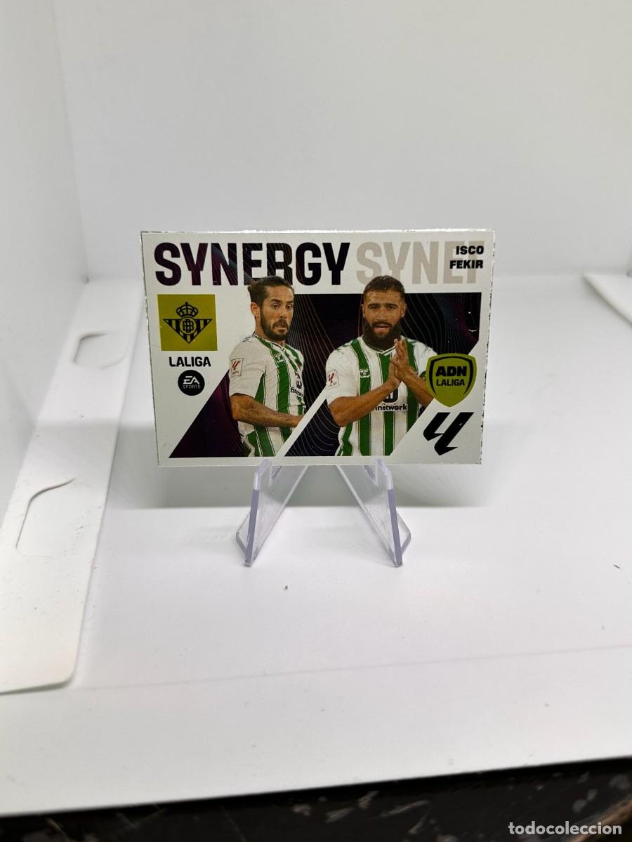 Cromos de F&uacute;tbol: Isco Fekir Betis Panini Liga Este Hand Cut Sinergy ADN 2023 24