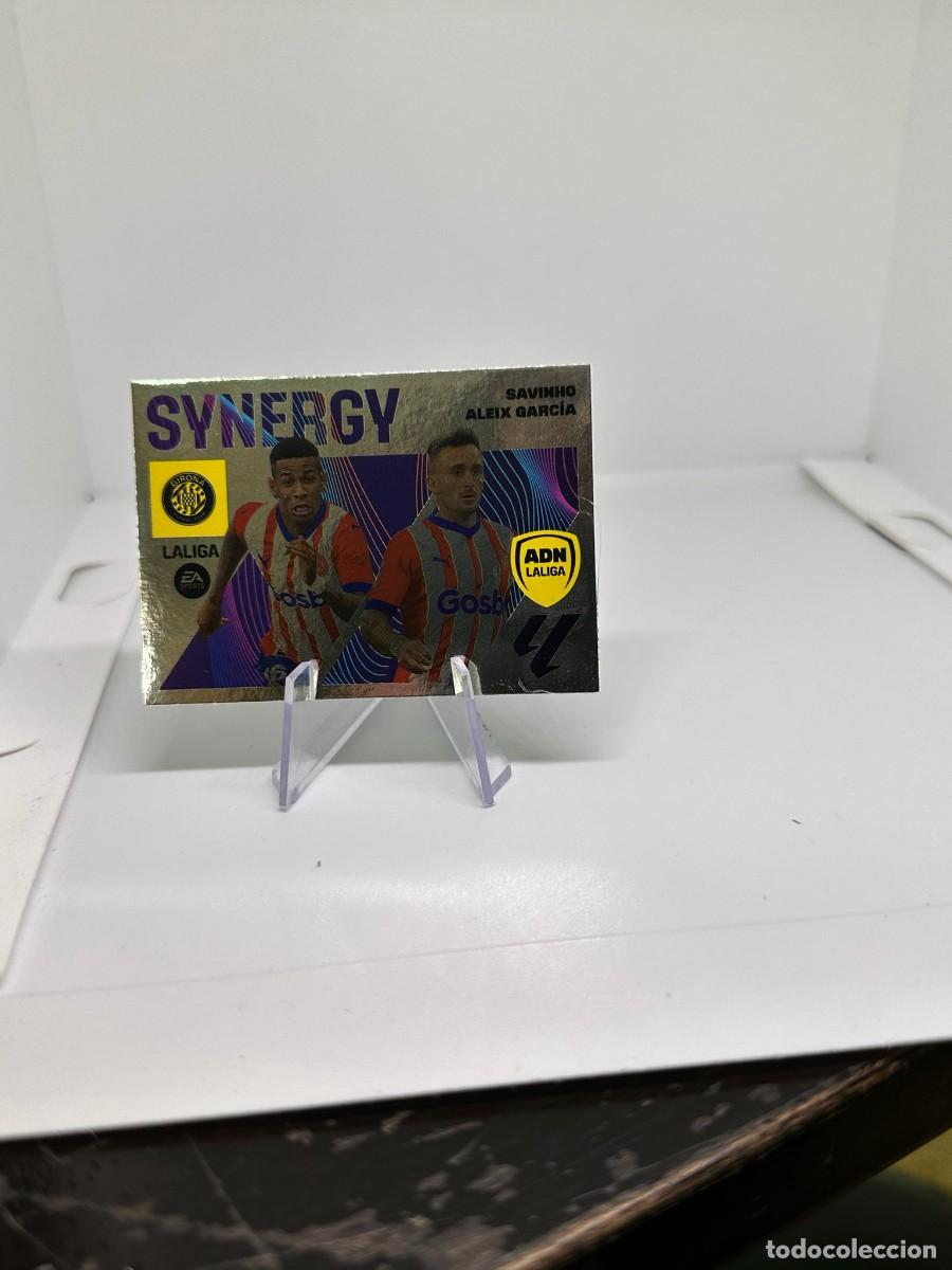 Figurine di Calcio: Savinho Aleix Garcia Girona Panini Liga Este Hand Cut Sinergy ADN Silver 2023 24