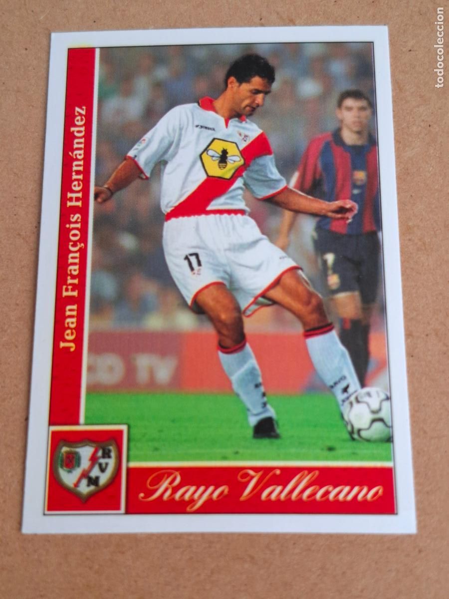 Cromos de F&uacute;tbol: MUNDICROMO 2001 2002 01 02 - 495 HERN&Aacute;NDEZ - RAYO VALLECANO