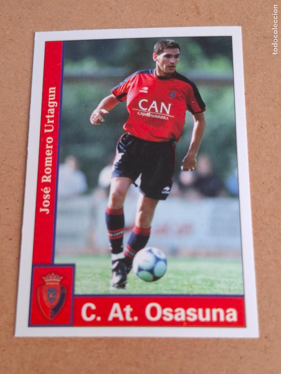 Cromos de F&uacute;tbol: MUNDICROMO 2001 2002 01 02 - 496 JOSETXO - AT. OSASUNA
