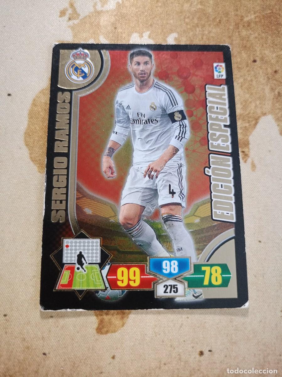 Cromos de F&uacute;tbol: # Edici&oacute;n Especial SERGIO RAMOS Adrenalyn 2013-14