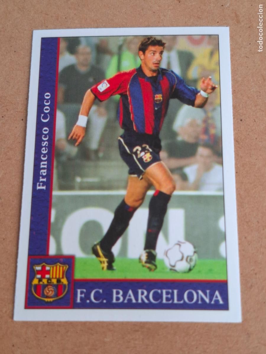 Cromos de F&uacute;tbol: MUNDICROMO 2001 2002 01 02 - 499 COCO - FC. BARCELONA