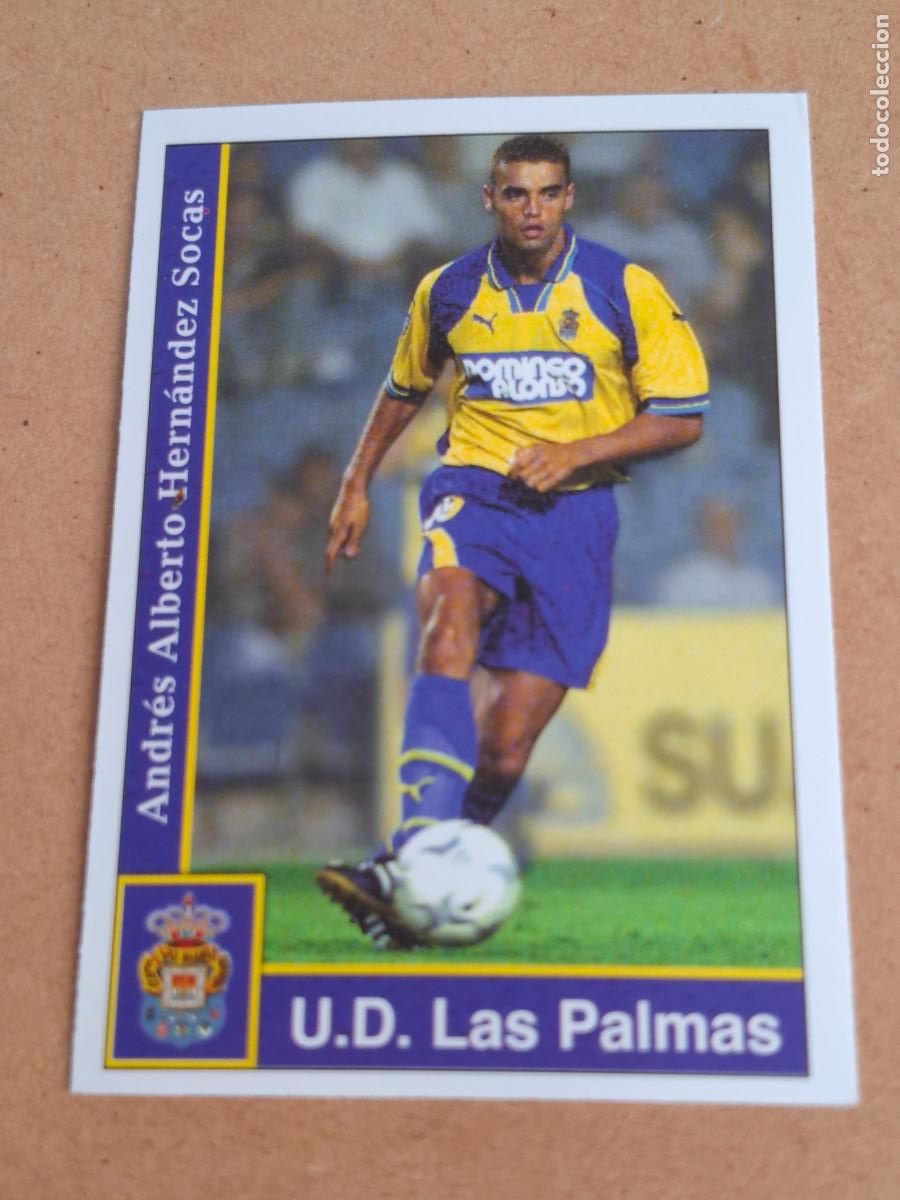 Cromos de F&uacute;tbol: MUNDICROMO 2001 2002 01 02 - 500 ALBERTO - U.D. LAS PALMAS