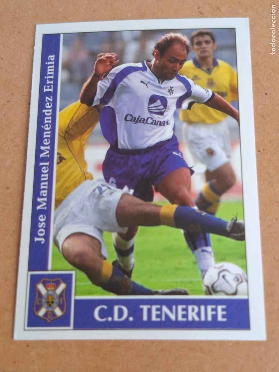Cromos de F&uacute;tbol: MUNDICROMO 2001 2002 01 02 - 505 MANEL - CD. TENERIFE