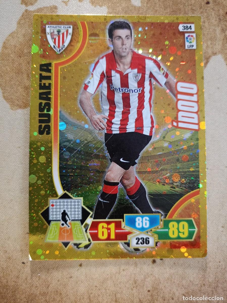 Cromos de F&uacute;tbol: # &Iacute;dolo 384 SUSAETA Adrenalyn 2013-14