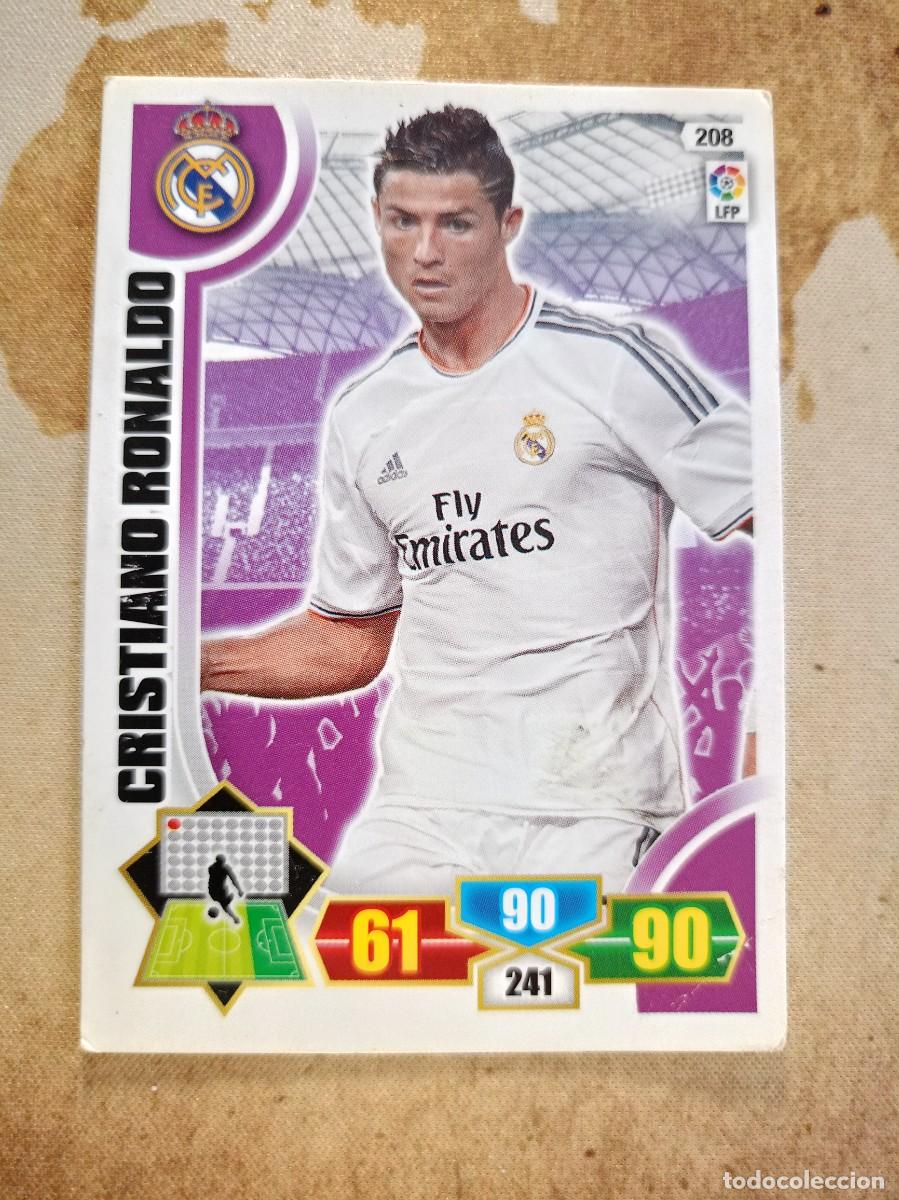 Cromos de F&uacute;tbol: # Real Madrid 208 CRISTIANO RONALDO Adrenalyn 2013-14