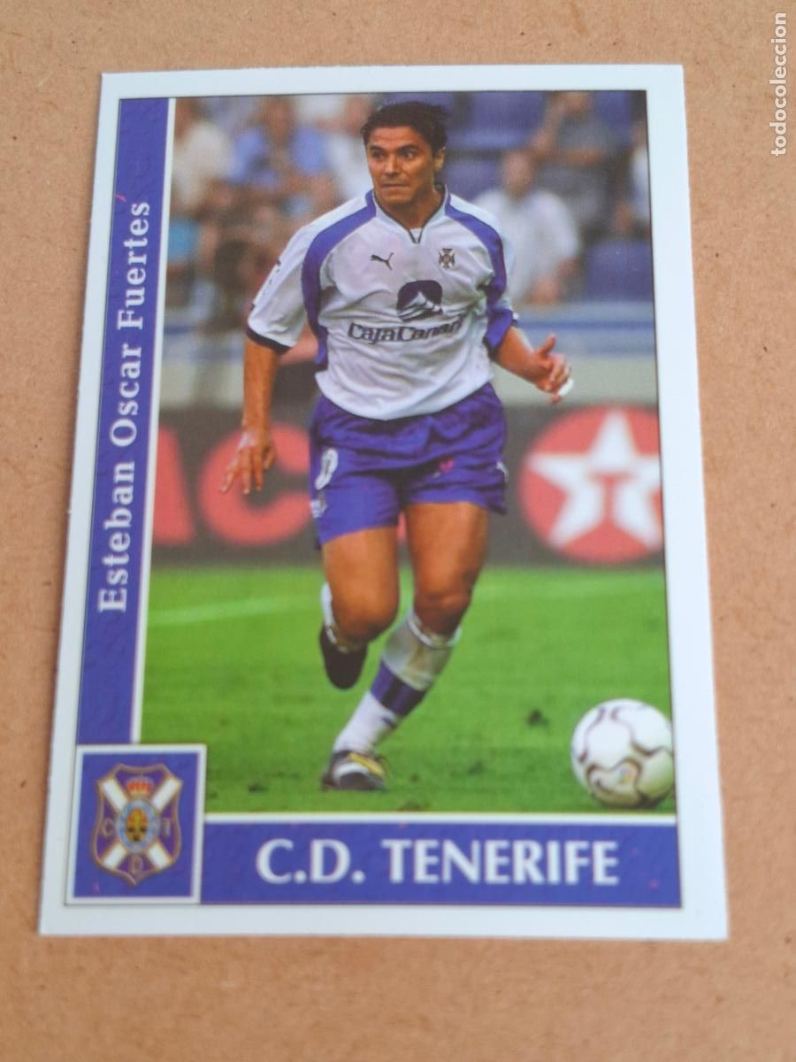 Cromos de F&uacute;tbol: MUNDICROMO 2001 2002 01 02 - 507 FUERTES - CD. TENERIFE