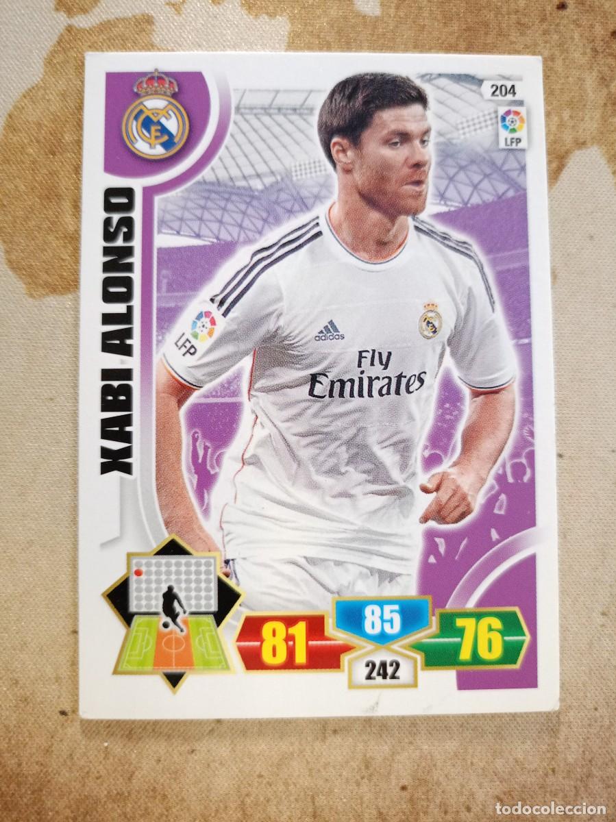Cromos de F&uacute;tbol: # Real Madrid 206 XABI ALONSO Adrenalyn 2013-14