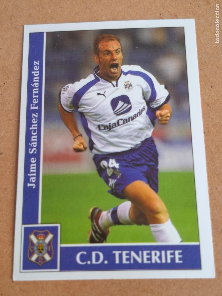 Cromos de F&uacute;tbol: MUNDICROMO 2001 2002 01 02 - 508 JAIME - CD. TENERIFE
