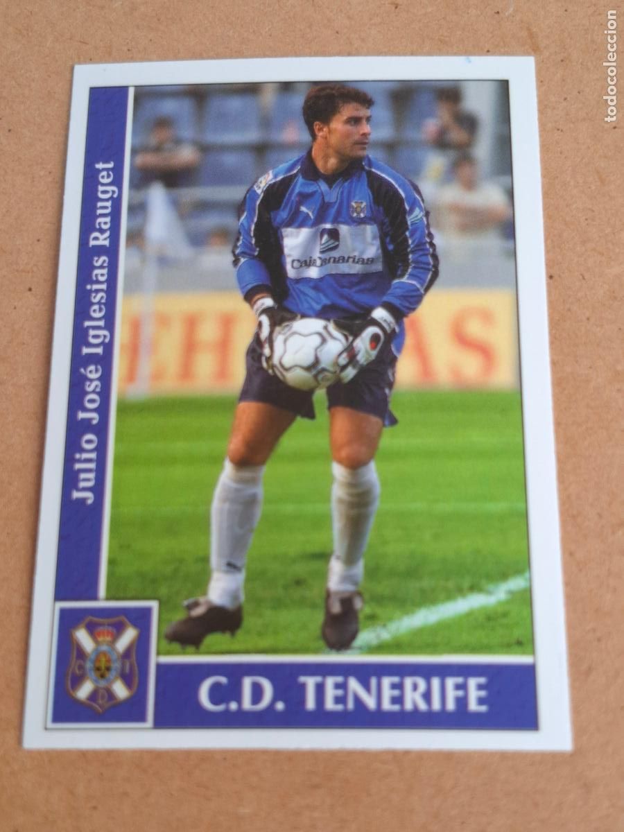 Cromos de F&uacute;tbol: MUNDICROMO 2001 2002 01 02 - 510 JULIO IGLESIAS - CD. TENERIFE