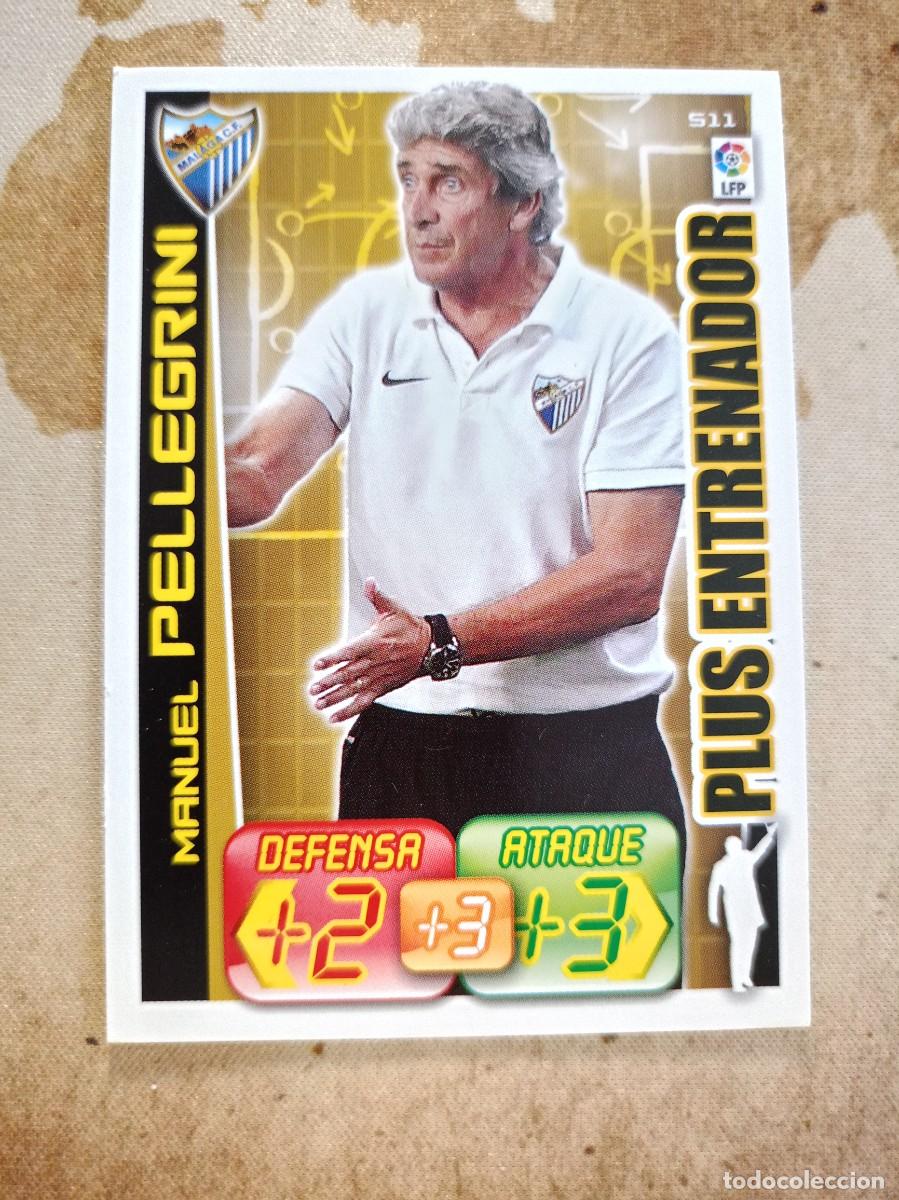 Cromos de F&uacute;tbol: # PLUS Entrenador 511 PELLEGRINI Adrenalyn 2012-13