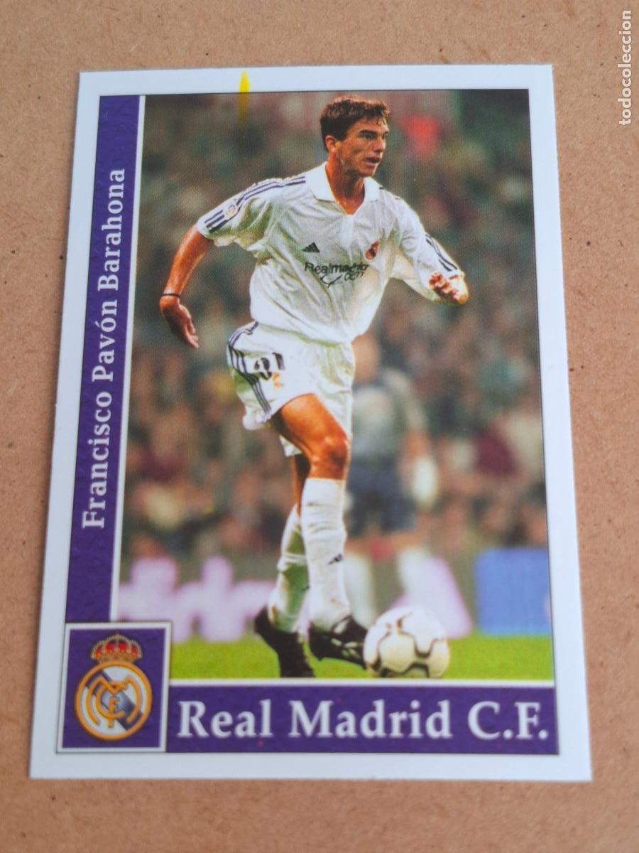 Cromos de F&uacute;tbol: MUNDICROMO 2001 2002 01 02 - 513 PAV&Oacute;N - REAL MADRID