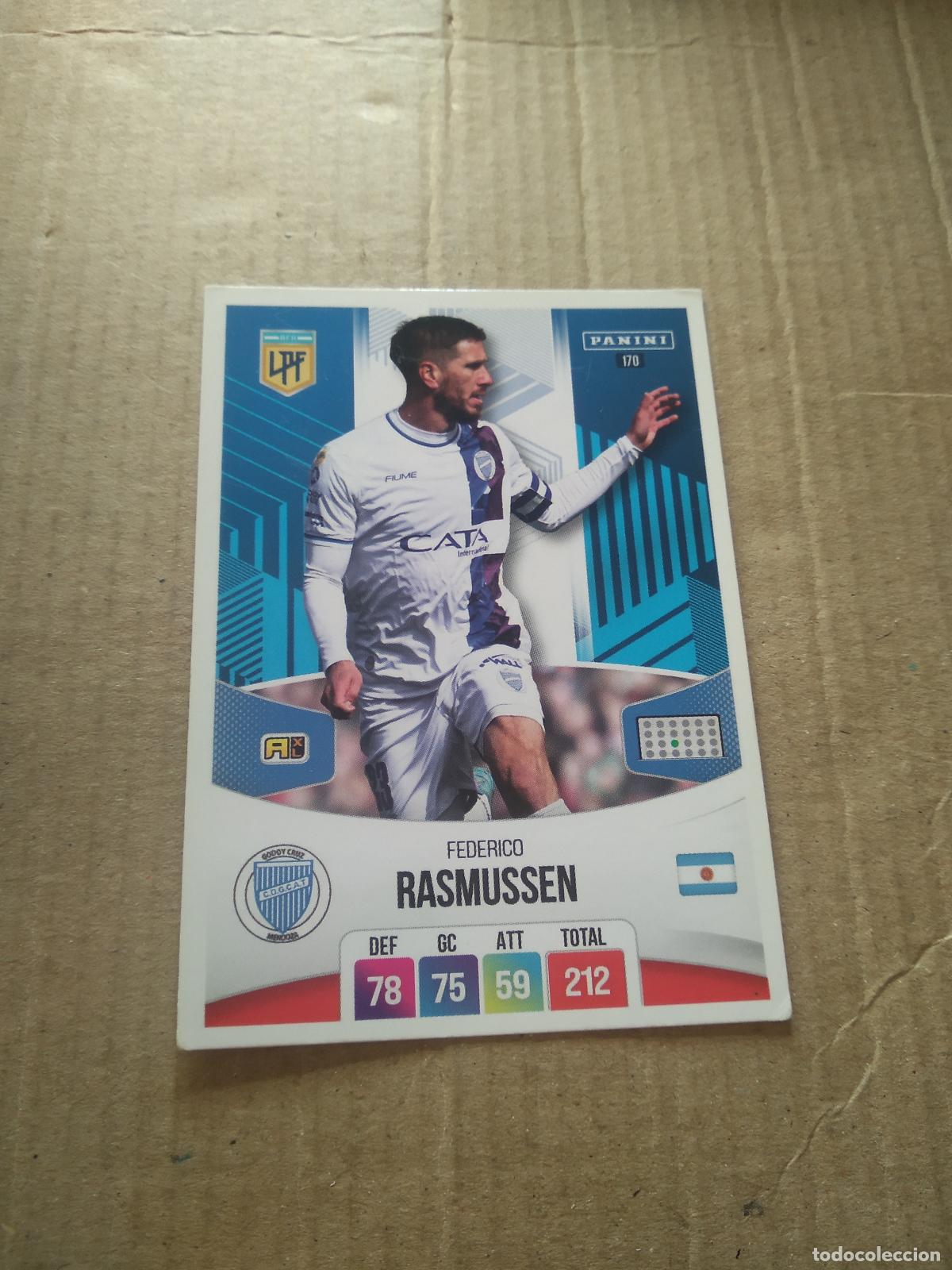 Cromos de Futebol: 170 FEDERICO RASMUSSEN GODOY CRUZ CROMO FUTBOL ARGENTINO PANINI LIGA ARGENTINA 2024 ADRENALYN