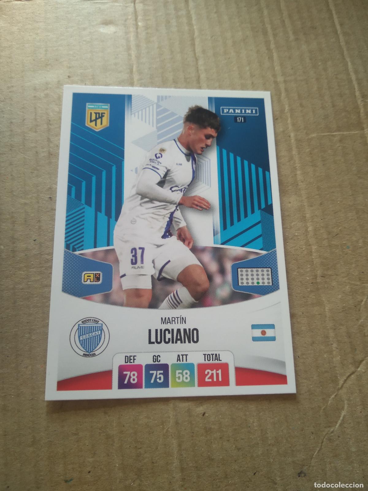 Fu&szlig;ball-Sticker: 171 MARTIN LUCIANO GODOY CRUZ CROMO FUTBOL ARGENTINO PANINI LIGA ARGENTINA 2024 ADRENALYN