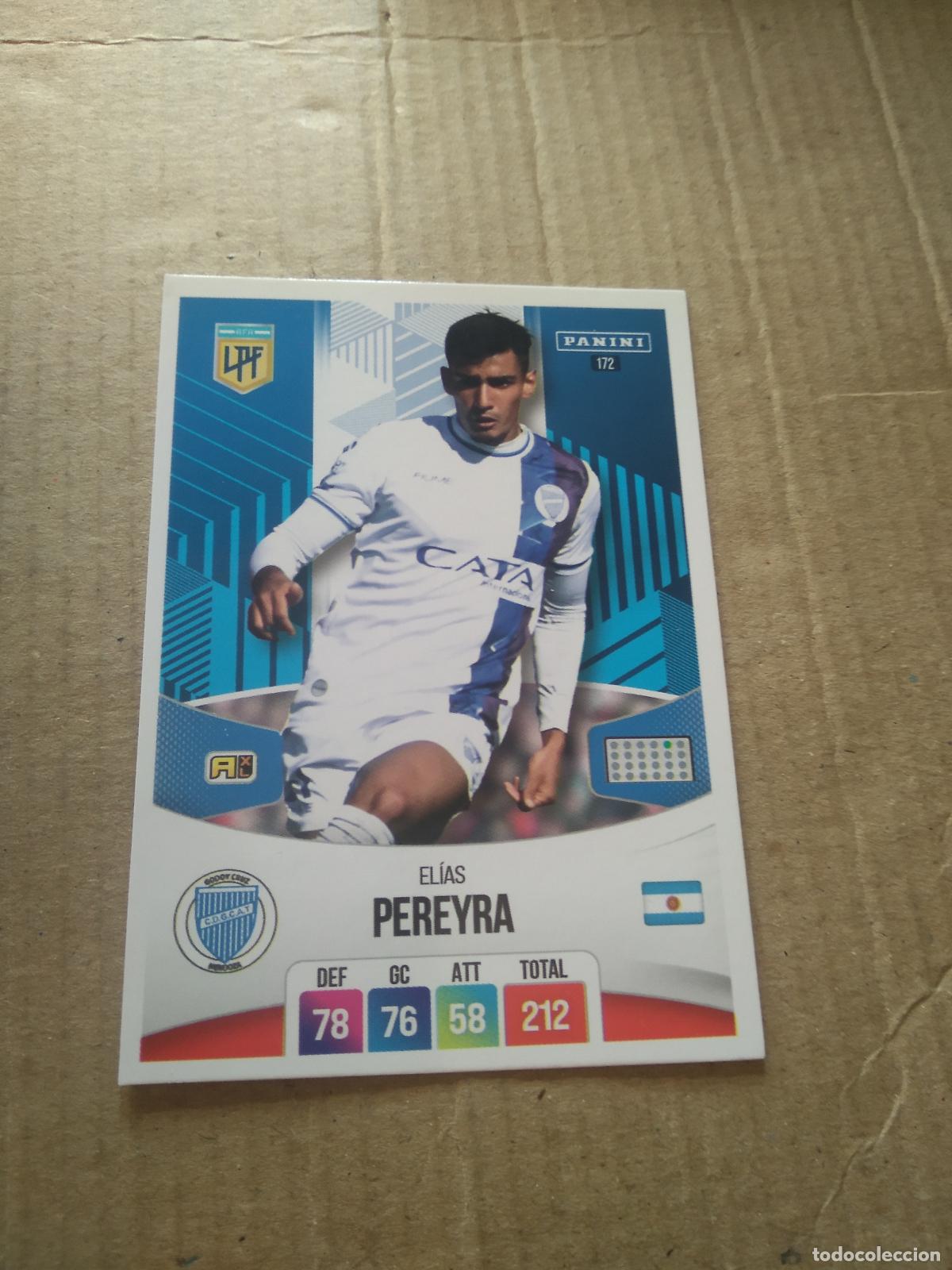 Fu&szlig;ball-Sticker: 172 ELIAS PEREYRA GODOY CRUZ CROMO FUTBOL ARGENTINO PANINI LIGA ARGENTINA 2024 ADRENALYN