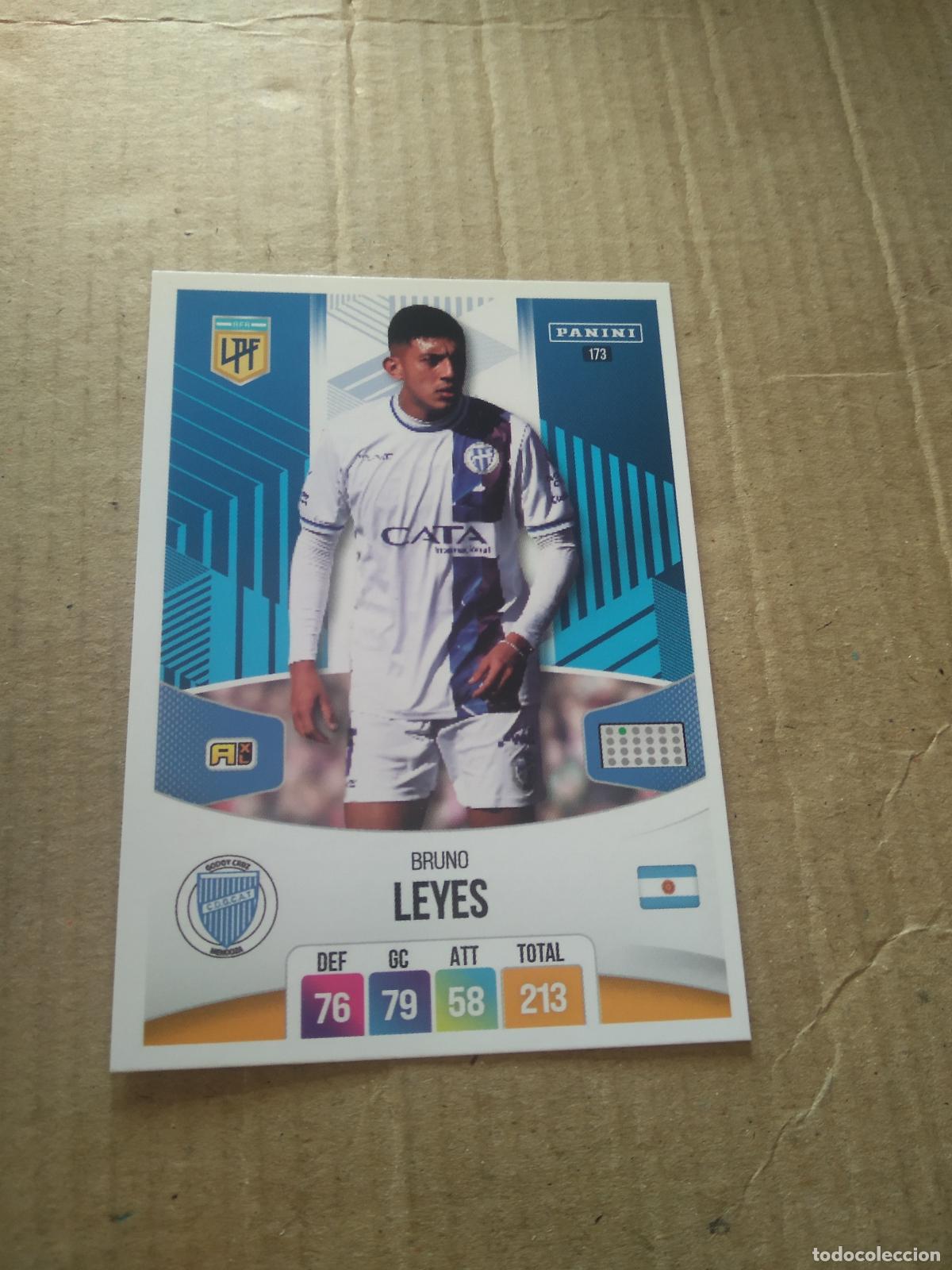 Cromos de Futebol: 173 BRUNO LEYES GODOY CRUZ CROMO FUTBOL ARGENTINO PANINI LIGA ARGENTINA 2024 ADRENALYN