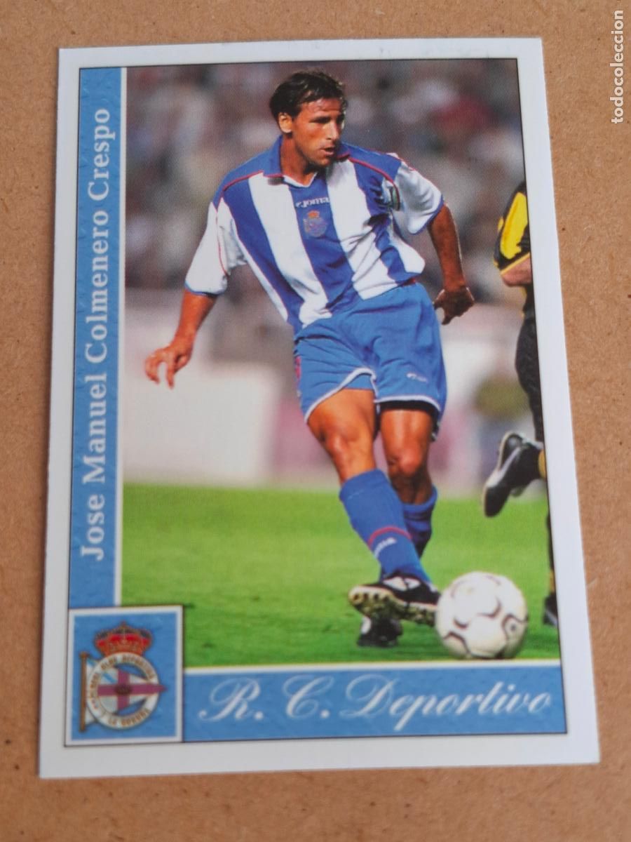 Cromos de Futebol: MUNDICROMO 2001 2002 01 02 - 516 JUAN MANUEL - R.C. DEPORTIVO