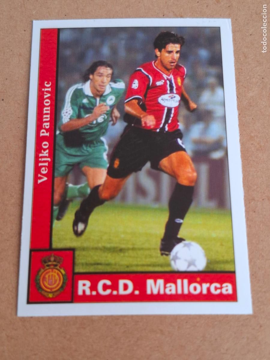 Cromos de Futebol: MUNDICROMO 2001 2002 01 02 - 518 PAUNOVIC - RCD. MALLORCA