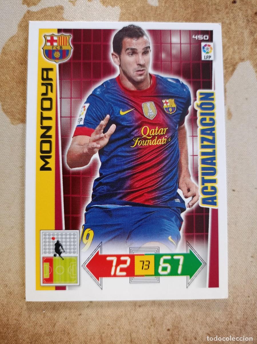 Cromos de F&uacute;tbol: # Actualizaci&oacute;n 450 MONTOYA Adrenalyn 2012-13