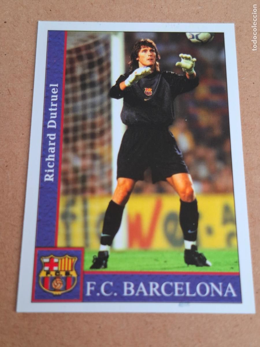 Cromos de F&uacute;tbol: MUNDICROMO 2001 2002 01 02 - 519 DUTRUEL ( CORREGIDO ) - FC. BARCELONA