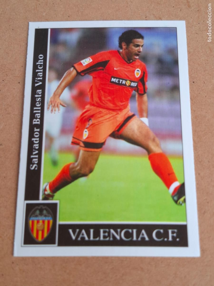 Cromos de F&uacute;tbol: MUNDICROMO 2001 2002 01 02 - 521 SALVA - VALENCIA CF