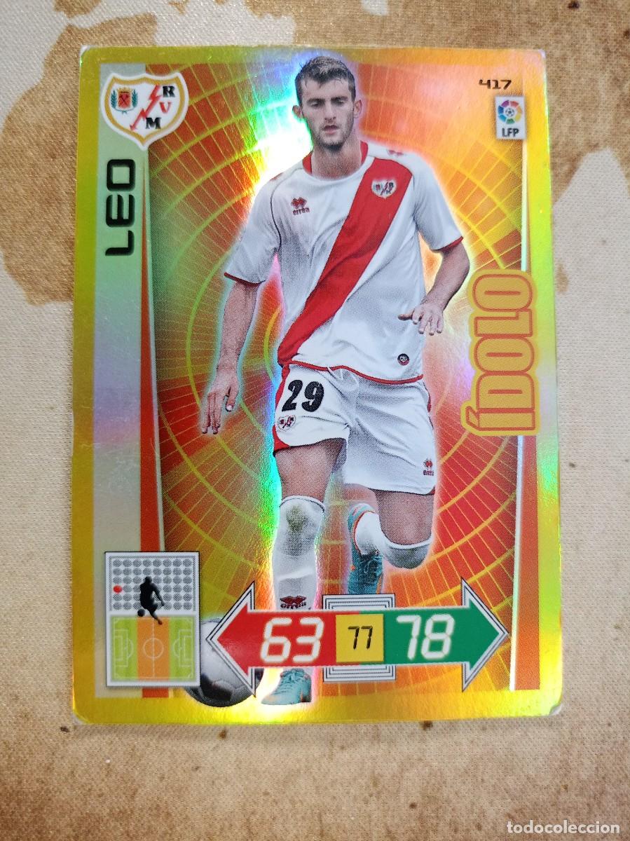 Cromos de F&uacute;tbol: # &Iacute;dolo 417 LEO Adrenalyn 2012-13