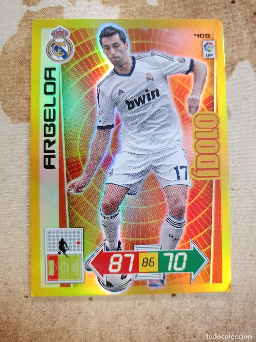 Cromos de F&uacute;tbol: # &Iacute;dolo 408 ARBELOA Adrenalyn 2012-13