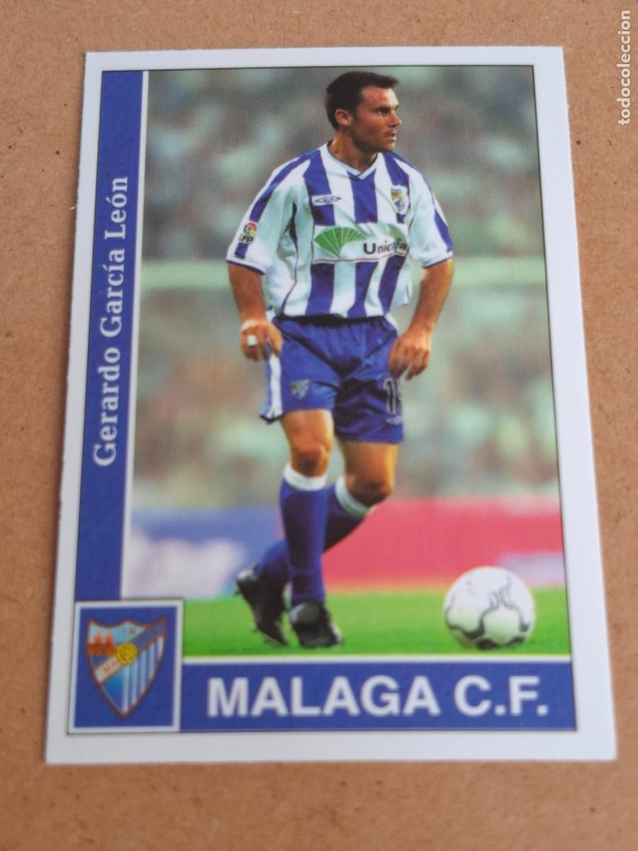 Cromos de F&uacute;tbol: MUNDICROMO 2001 2002 01 02 - 524 GERARDO - M&Aacute;LAGA CF